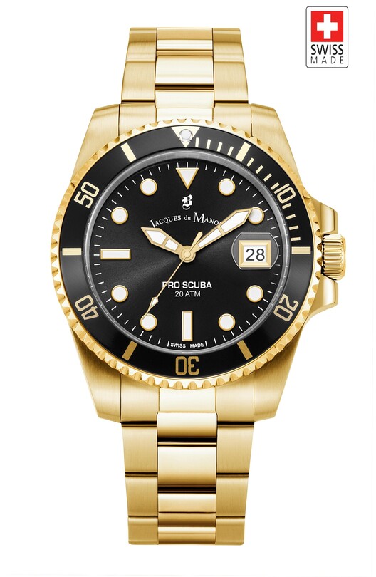 JACQUES DU MANOIR - PRO SCUBA 43 JWG02803 Erkek Kol Saati