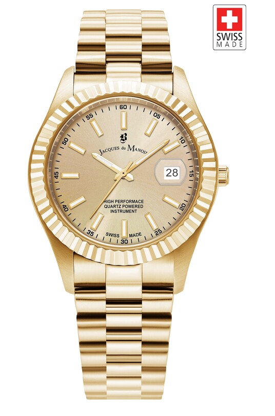 JACQUES DU MANOIR - INSPIRATION JWG03002 Erkek Kol Saati