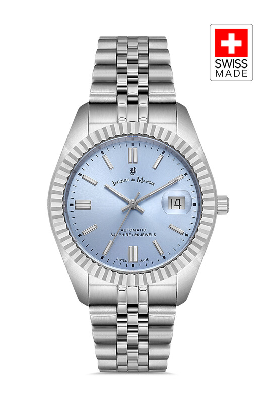 JACQUES DU MANOIR - INSPIRATION JWG04202 (Sellita SW200-1, 26 Jewels Otomatik Mekanizmalı, Swiss Made) Erkek Kol Saati