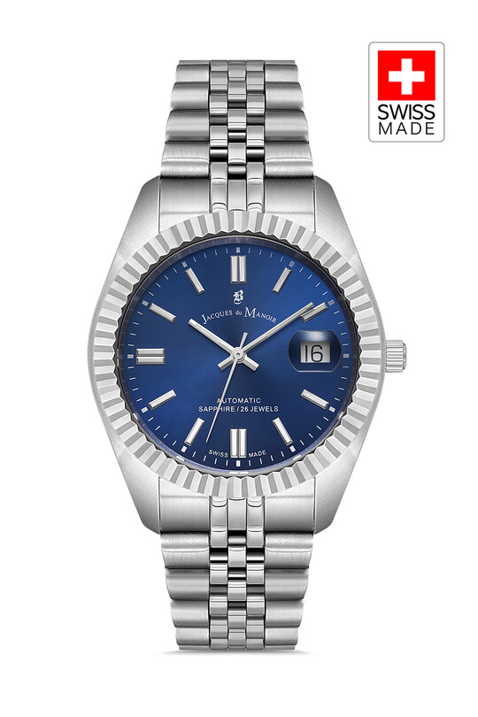 INSPIRATION JWG04204 (Sellita SW200-1, 26 Jewels Otomatik Mekanizmalı, Swiss Made) Erkek Kol Saati - Thumbnail