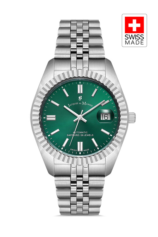 INSPIRATION JWG04206 (Sellita SW200-1, 26 Jewels Otomatik Mekanizmalı, Swiss Made) Erkek Kol Saati - Thumbnail