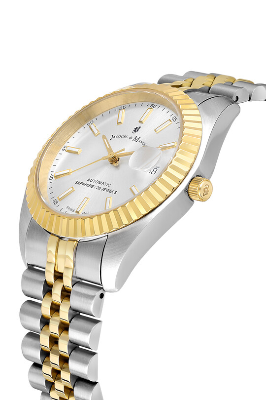 INSPIRATION JWG04209 (Sellita SW200-1, 26 Jewels Otomatik Mekanizmalı, Swiss Made) Erkek Kol Saati - Thumbnail