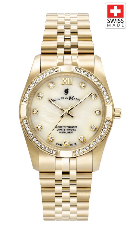 JACQUES DU MANOIR - INSPIRATION PRESTIGE JWL02003 Kadın Kol Saati