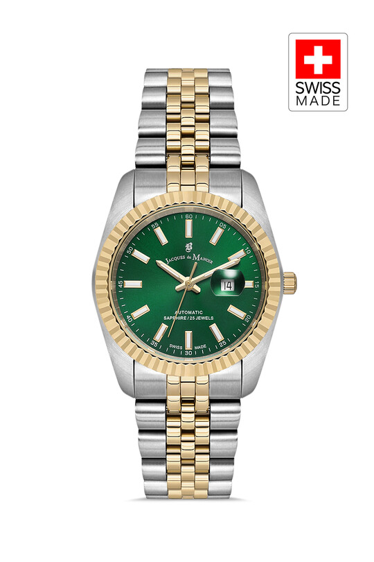 JACQUES DU MANOIR - INSPIRATION JWL04101 (Sellita SW100, 25 Jewels Otomatik Mekanizmalı, Swiss Made) Kadın Kol Saati