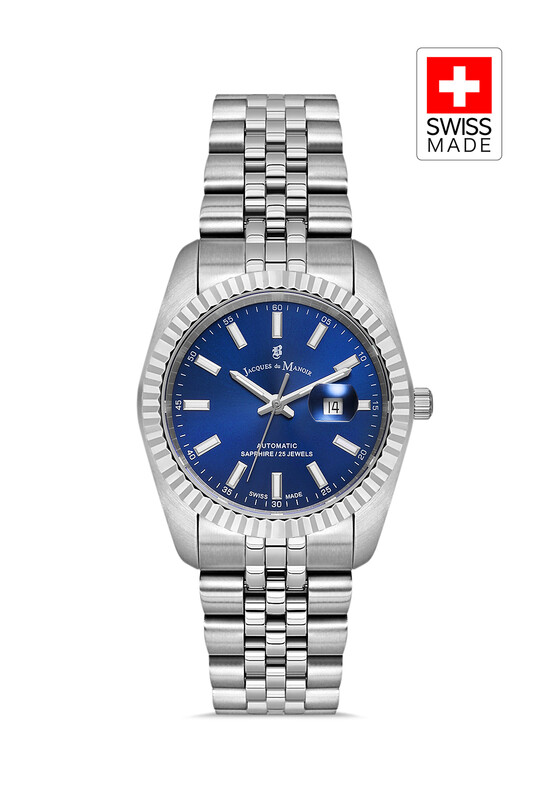 JACQUES DU MANOIR - INSPIRATION JWL04105 (Sellita SW100, 25 Jewels Otomatik Mekanizmalı, Swiss Made) Kadın Kol Saati