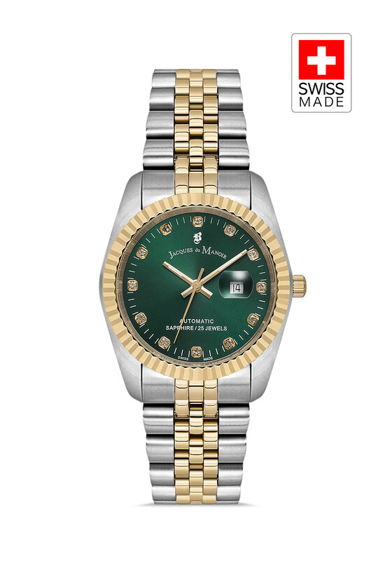JACQUES DU MANOIR - INSPIRATION JWL04110 (Sellita SW100, 25 Jewels Otomatik Mekanizmalı, Swiss Made) Kadın Kol Saati