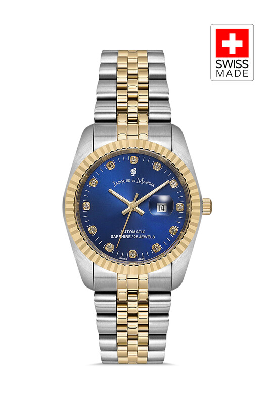 JACQUES DU MANOIR - INSPIRATION JWL04114 (Sellita SW100, 25 Jewels Otomatik Mekanizmalı, Swiss Made) Kadın Kol Saati