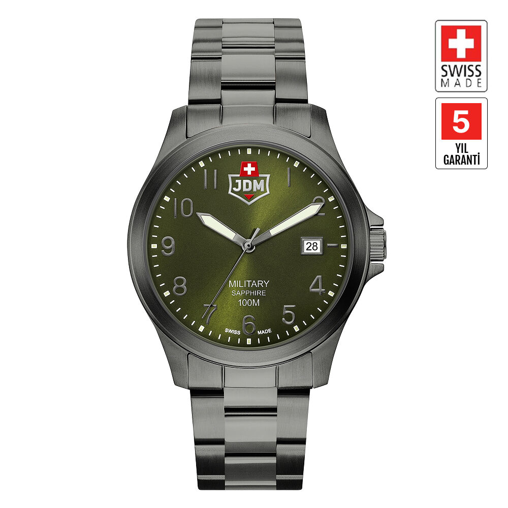 JDM MILITARY SAPPHIRE JDM-WG001-08 Erkek Kol Saati