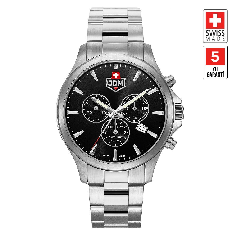 JDM MILITARY SAPPHIRE JDM-WG002-01 Erkek Kol Saati
