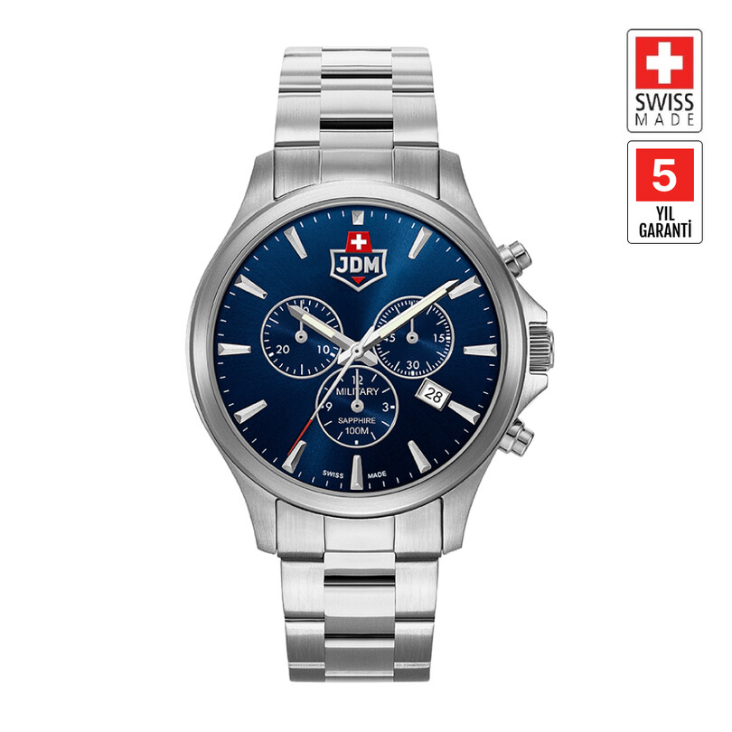 JDM MILITARY SAPPHIRE JDM-WG002-03 Erkek Kol Saati - Thumbnail