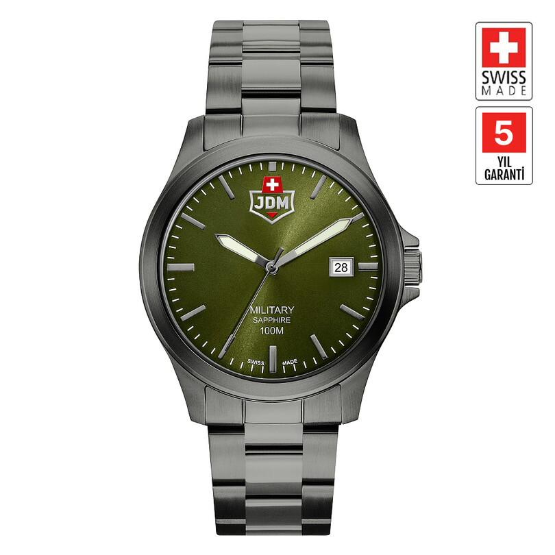 JDM MILITARY SAPPHIRE JDM-WG005-05 Erkek Kol Saati - Thumbnail