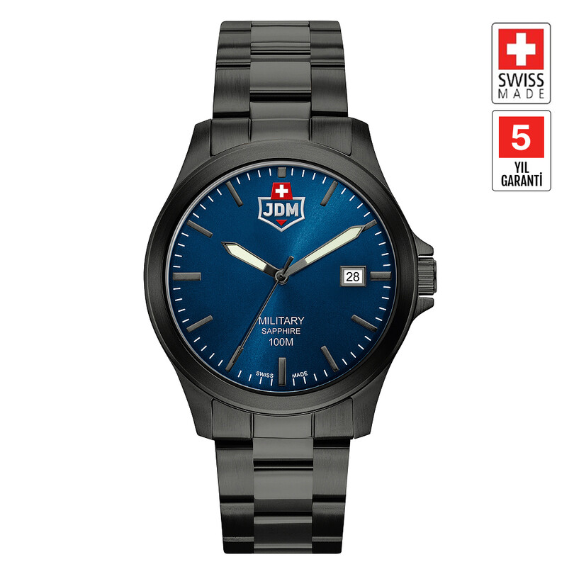 JDM MILITARY SAPPHIRE JDM-WG005-06 Erkek Kol Saati - Thumbnail