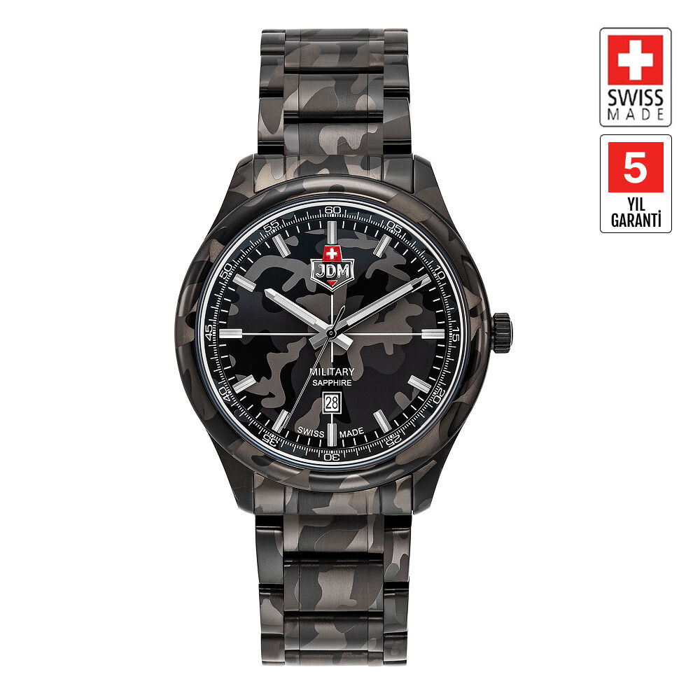 JDM MILITARY SAPPHIRE JDM-WG010-07 Erkek Kol Saati