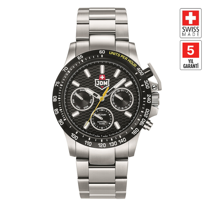 JDM MILITARY SAPPHIRE JDM-WG016-01 Erkek Kol Saati - Thumbnail
