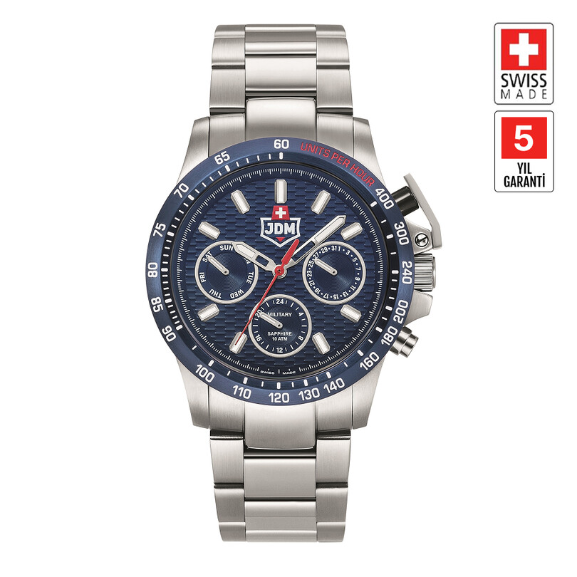 JDM MILITARY SAPPHIRE - CHARLIE JDM-WG016-02 Erkek Kol Saati