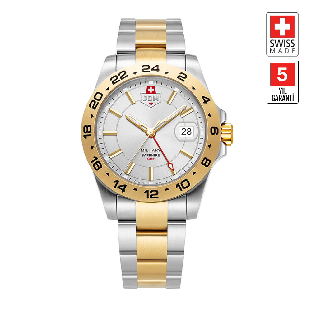 JDM MILITARY SAPPHIRE JDM-WG018-03 Erkek Kol Saati - 1