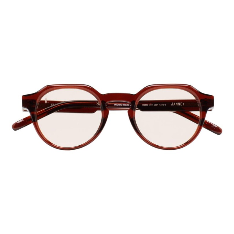 Kaleos - Kaleos Janney Bordo Fotokromik Unisex Güneş Gözlüğü