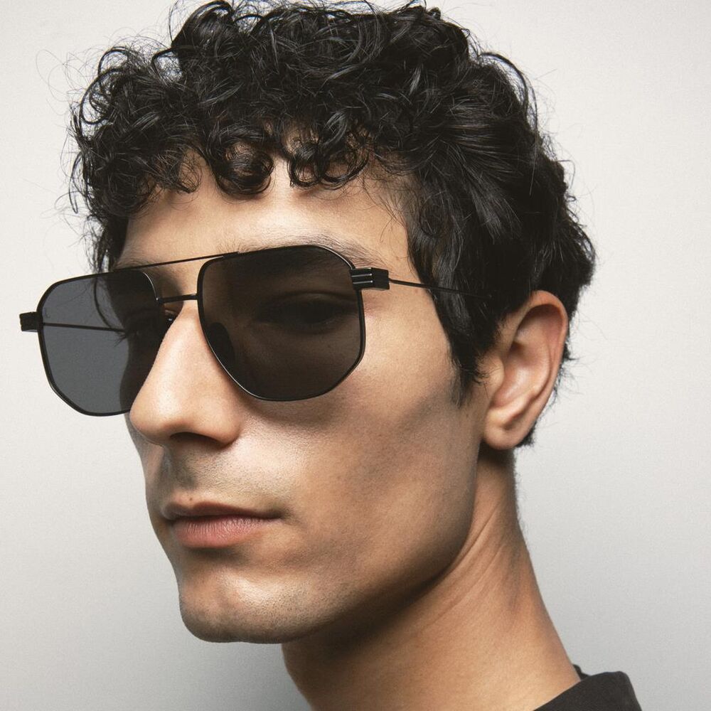 Kaleos Schultz Siyah Titanyum Unisex Güneş Gözlüğü