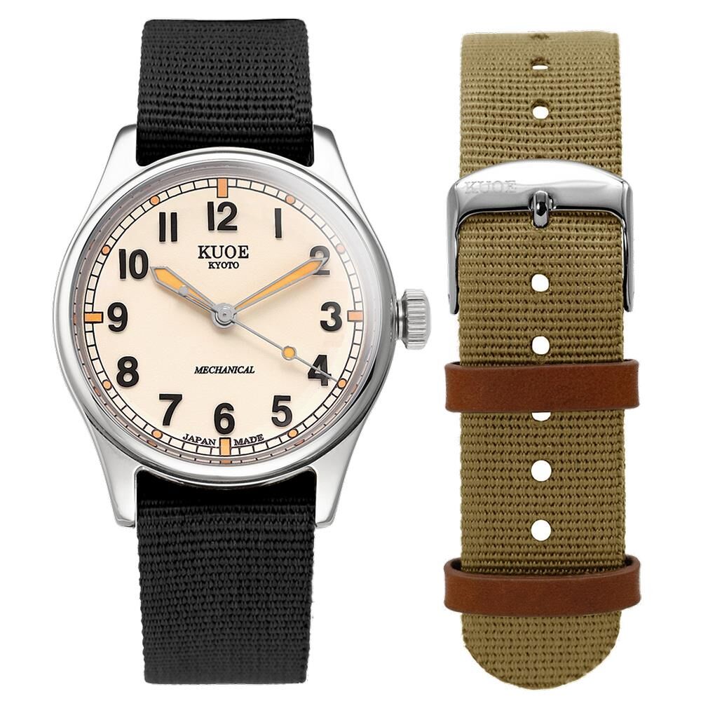 KUOE OLD SMITH OS90002-ND-IV-LARGE Kurmalı (Seiko NH38 Mekanizmalı) Erkek Kol Saati