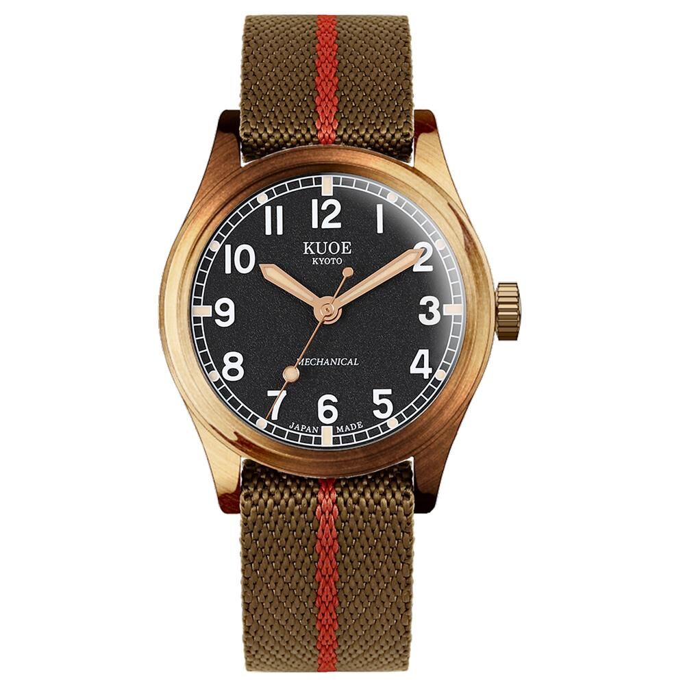 KUOE OLD SMITH OS90002BZ-ND-BK-KR-LARGE Kurmalı (Seiko NH38