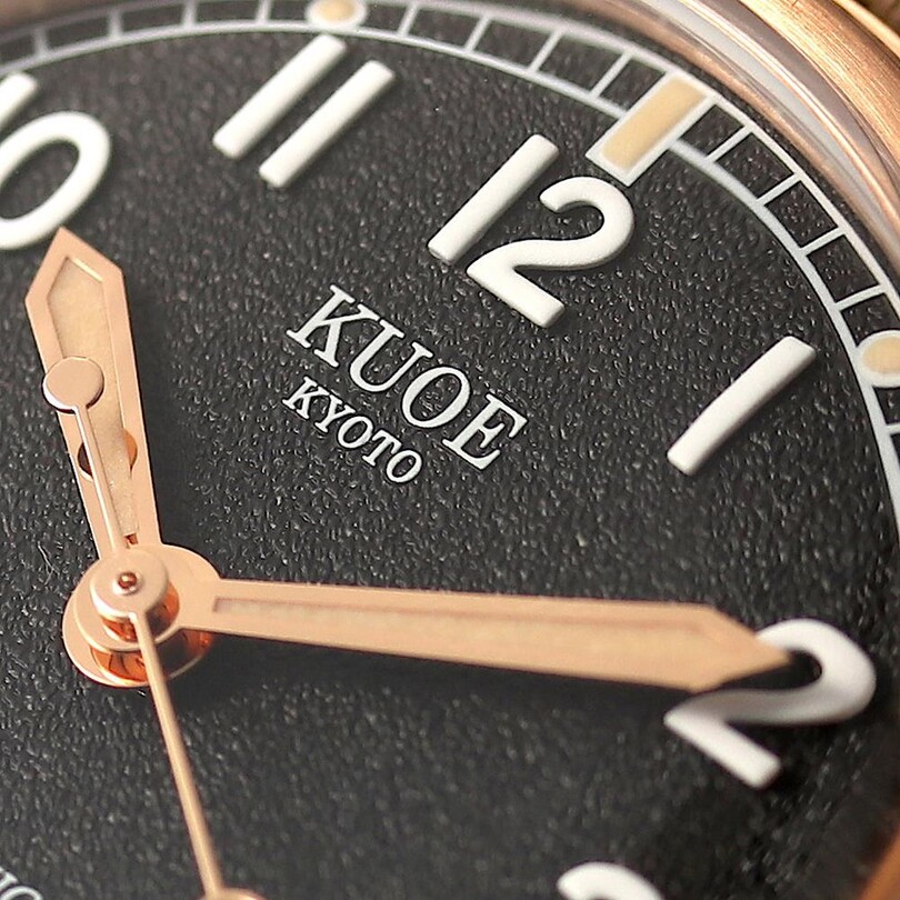 KUOE OLD SMITH OS90002BZ-ND-BK-KR-LARGE Kurmalı (Seiko NH38 Mekanizmalı) Erkek Kol Saati - Thumbnail
