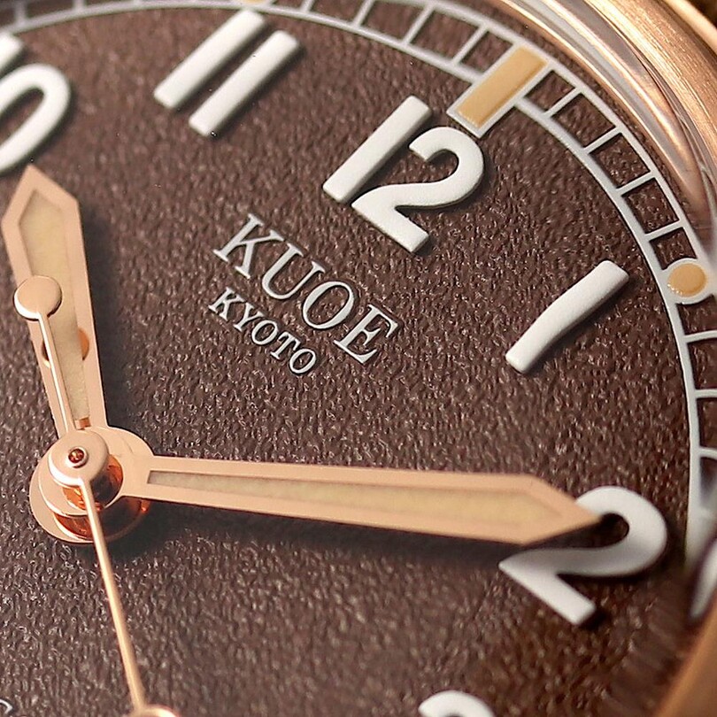 KUOE OLD SMITH OS90002BZ-ND-BR-KB-LARGE Kurmalı (Seiko NH38 Mekanizmalı) Erkek Kol Saati - Thumbnail