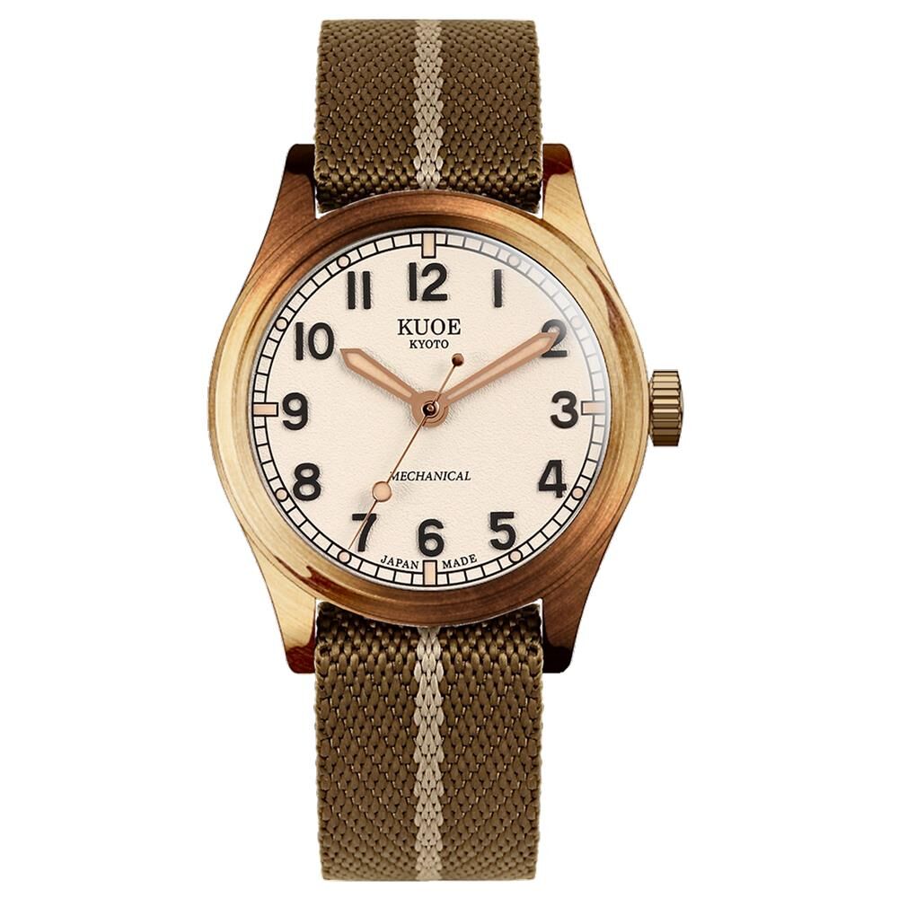 KUOE OLD SMITH OS90002BZ-ND-IV-KB-LARGE Kurmalı (Seiko NH38 Mekanizmalı) Erkek Kol Saati