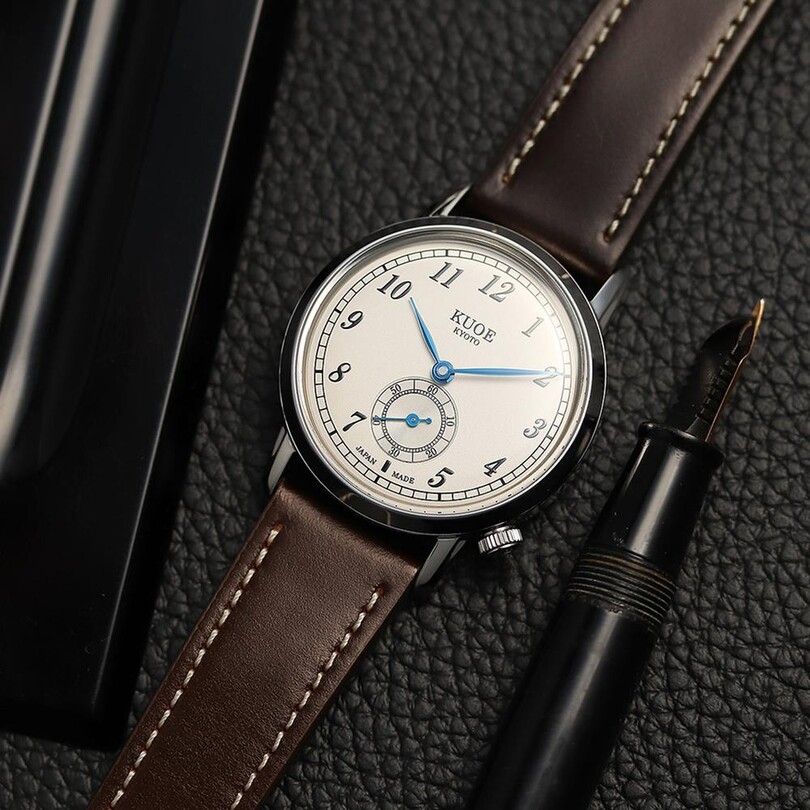 KUOE OLD SMITH OS90007-ABL-CV-DBR-SA Otomatik (Citizen Miyota 82S5 Mekanizmalı) Kol Saati - Thumbnail