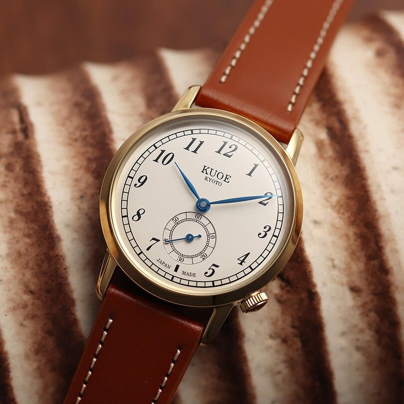 KUOE OLD SMITH OS90007GD-ABL-CV-WS-SA Otomatik (Citizen Miyota 82S5 Mekanizmalı) Kol Saati - Thumbnail