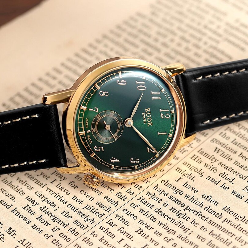 KUOE OLD SMITH OS90007GD-AGR-CV-DBR-SA Otomatik (Citizen Miyota 82S5 Mekanizmalı) Kol Saati - Thumbnail