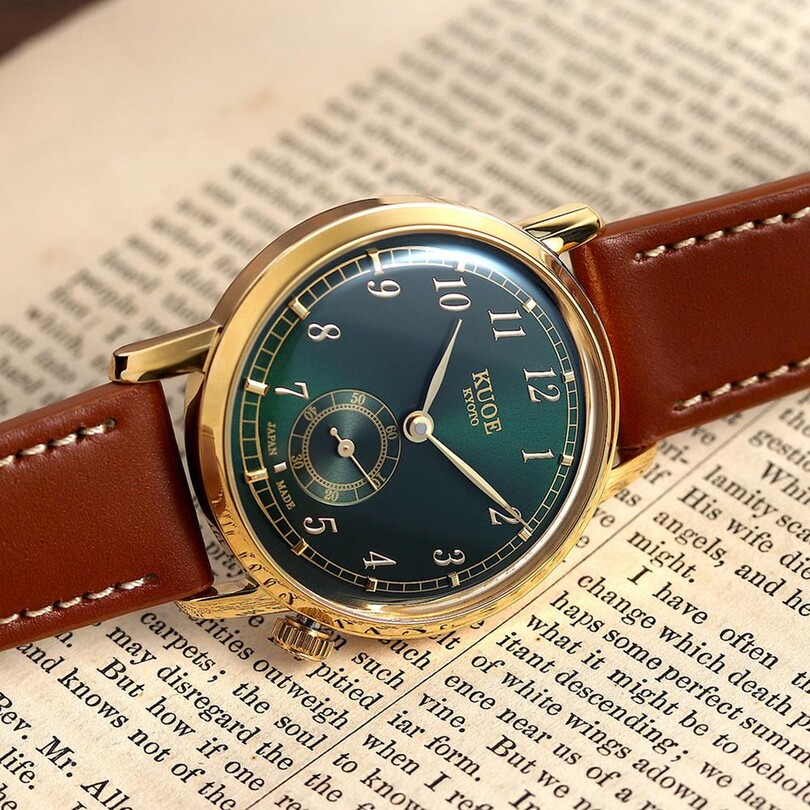 KUOE OLD SMITH OS90007GD-AGR-CV-WS-SA Otomatik (Citizen Miyota 82S5 Mekanizmalı) Kol Saati - Thumbnail