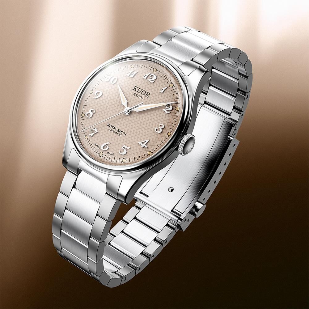 KUOE ROYAL SMITH RS90006BG-SV-DP Otomatik (Citizen Miyota 9030 Mekanizmalı) Erkek Kol Saati