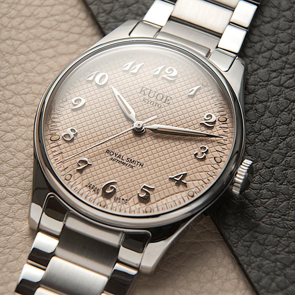 KUOE ROYAL SMITH RS90006BG-SV-DP Otomatik (Citizen Miyota 9030 Mekanizmalı) Erkek Kol Saati