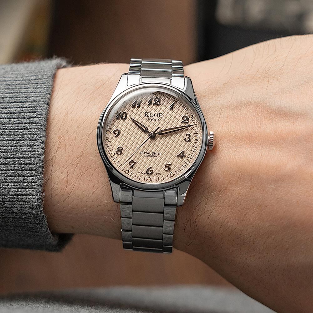 KUOE ROYAL SMITH RS90006BG-SV-DP Otomatik (Citizen Miyota 9030 Mekanizmalı) Erkek Kol Saati