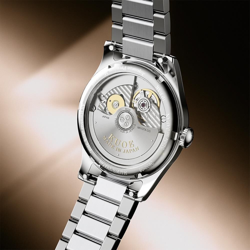KUOE ROYAL SMITH RS90006BG-SV-DP Otomatik (Citizen Miyota 9030 Mekanizmalı) Erkek Kol Saati