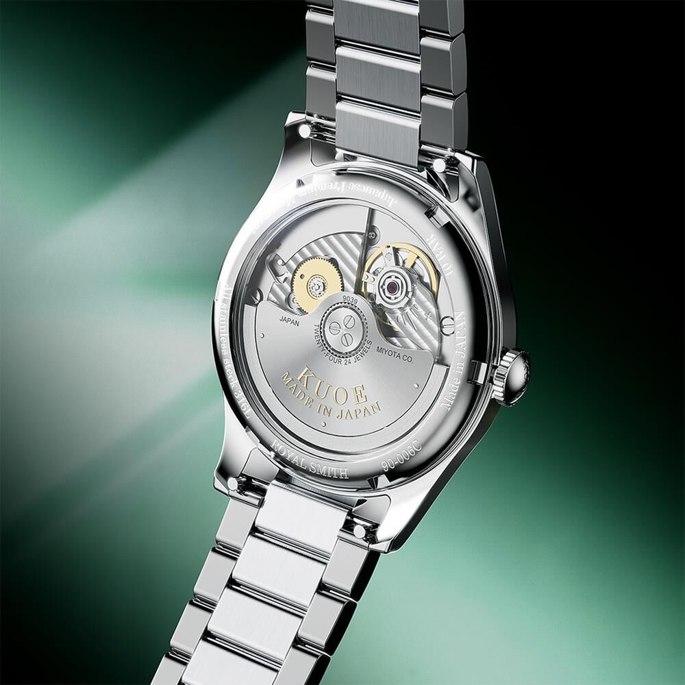 KUOE ROYAL SMITH RS90006BG-SV-GR Otomatik (Citizen Miyota 9030 Mekanizmalı) Erkek Kol Saati