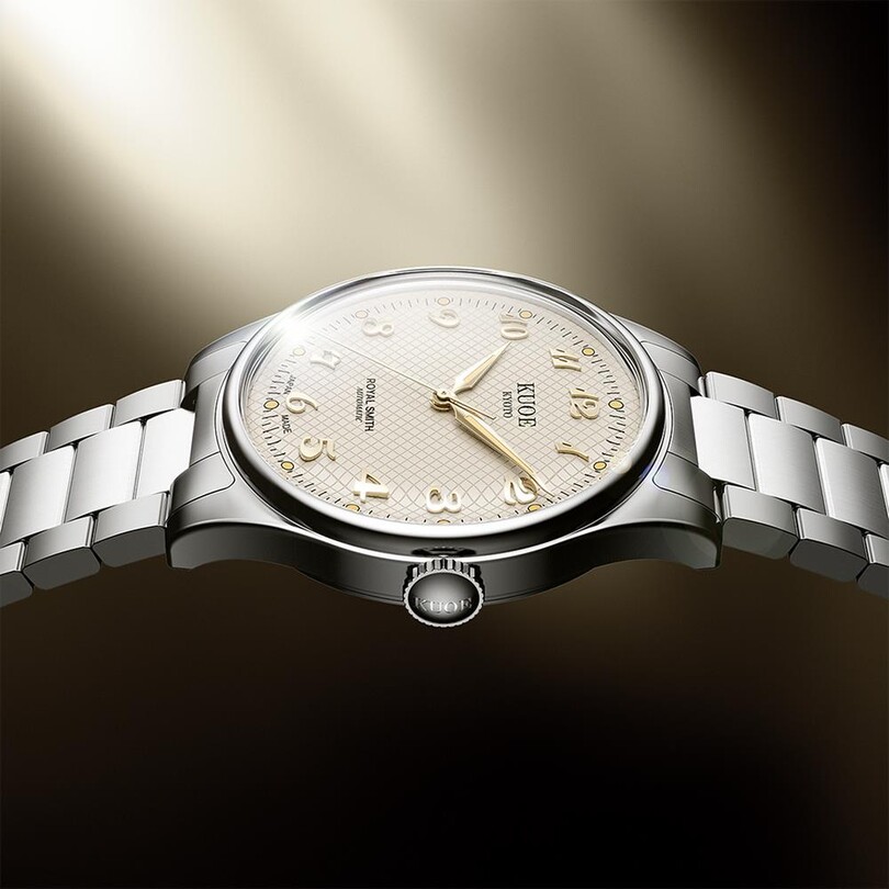 KUOE ROYAL SMITH RS90006BG-SV-IV Otomatik (Citizen Miyota 9030 Mekanizmalı) Erkek Kol Saati - Thumbnail
