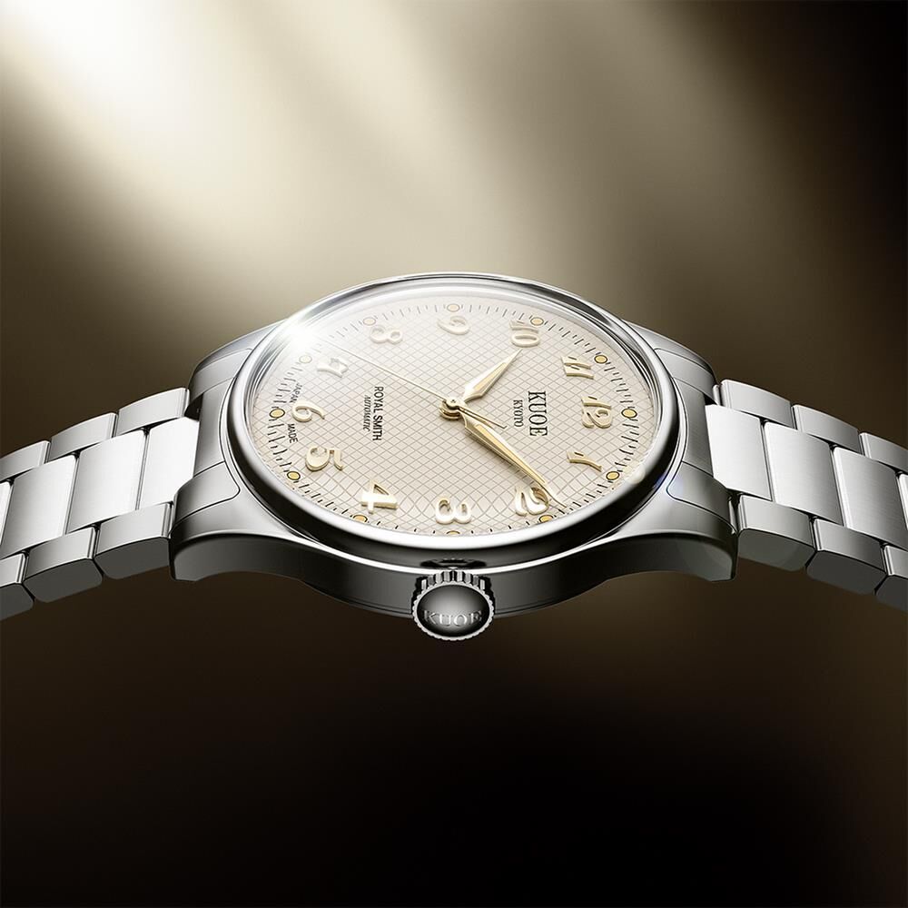 KUOE ROYAL SMITH RS90006BG-SV-IV Otomatik (Citizen Miyota 9030 Mekanizmalı) Erkek Kol Saati