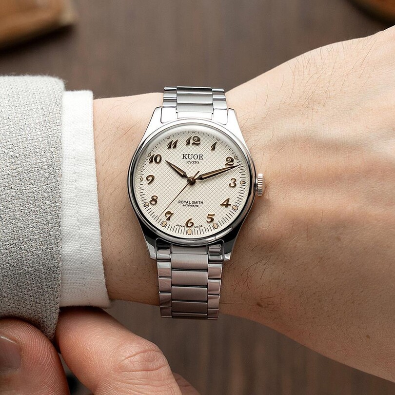 KUOE ROYAL SMITH RS90006BG-SV-IV Otomatik (Citizen Miyota 9030 Mekanizmalı) Erkek Kol Saati - Thumbnail