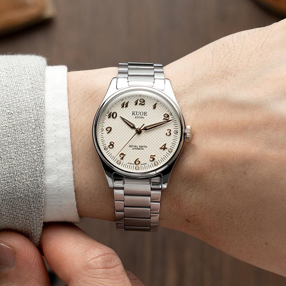 KUOE ROYAL SMITH RS90006BG-SV-IV Otomatik (Citizen Miyota 9030 Mekanizmalı) Erkek Kol Saati
