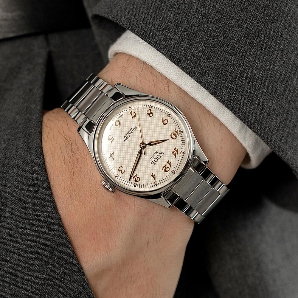 KUOE ROYAL SMITH RS90006BG-SV-IV Otomatik (Citizen Miyota 9030 Mekanizmalı) Erkek Kol Saati