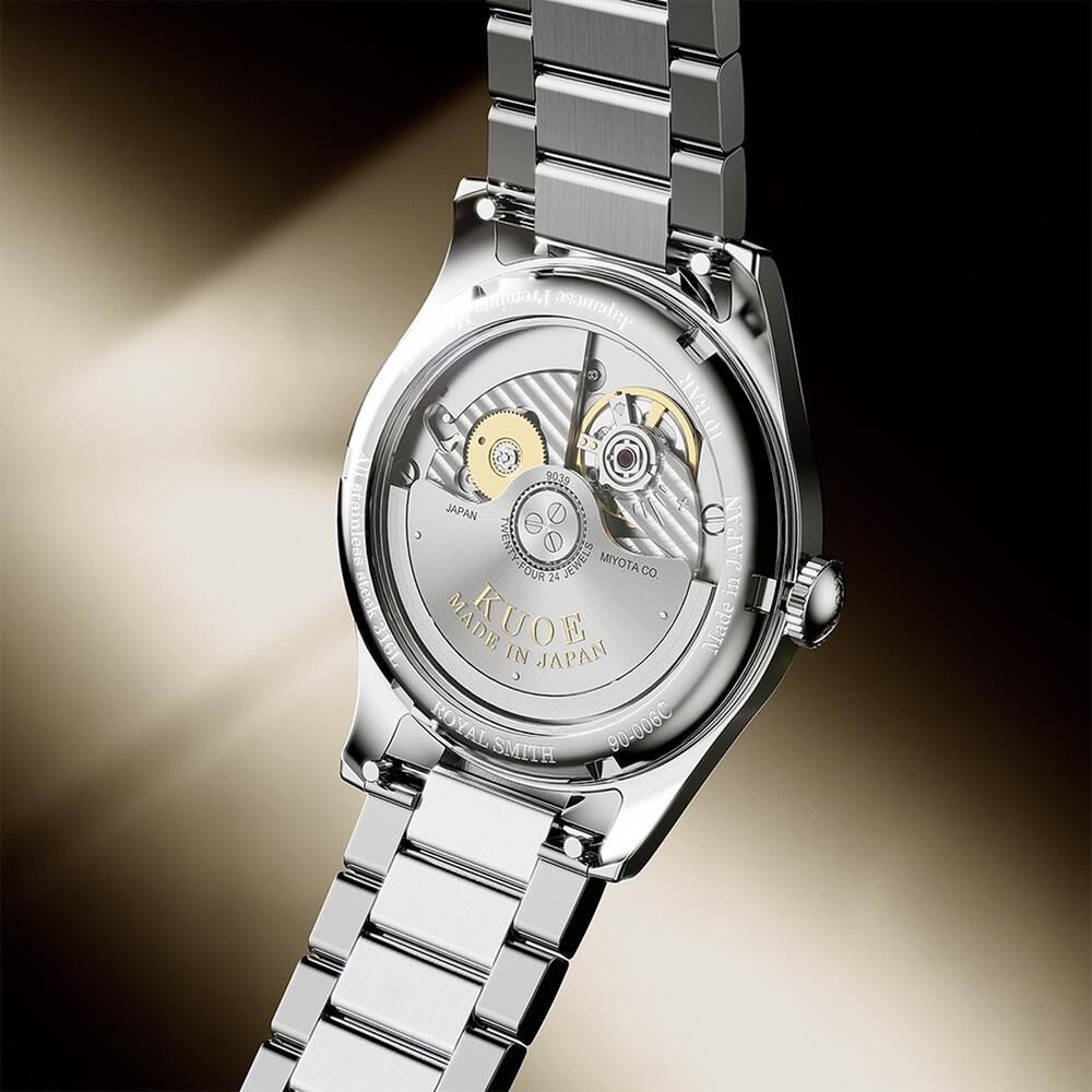 KUOE ROYAL SMITH RS90006BG-SV-IV Otomatik (Citizen Miyota 9030 Mekanizmalı) Erkek Kol Saati