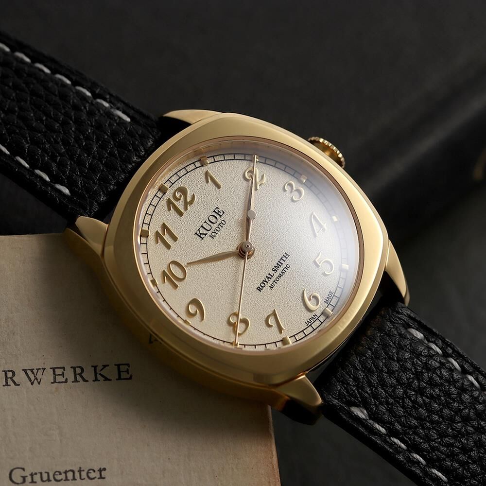 KUOE ROYAL SMITH RS90008-GD-GD Otomatik (Citizen Miyota 9030 Mekanizmalı) Erkek Kol Saati