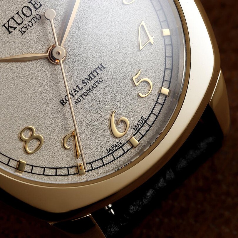 KUOE ROYAL SMITH RS90008-GD-GD Otomatik (Citizen Miyota 9030 Mekanizmalı) Erkek Kol Saati - Thumbnail