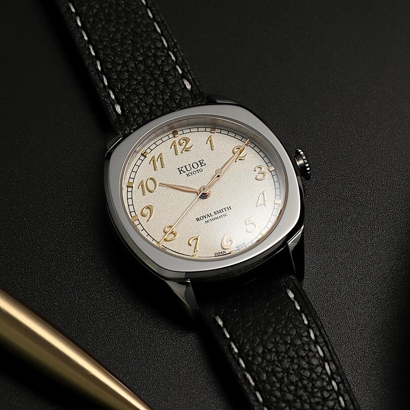KUOE ROYAL SMITH RS90008-SV-GD Otomatik (Citizen Miyota 9030 Mekanizmalı) Erkek Kol Saati - Thumbnail