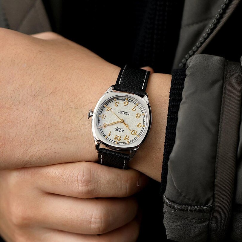 KUOE ROYAL SMITH RS90008-SV-GD Otomatik (Citizen Miyota 9030 Mekanizmalı) Erkek Kol Saati - Thumbnail
