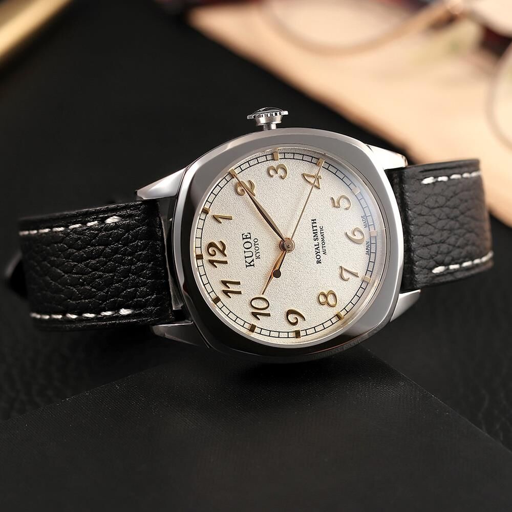 KUOE ROYAL SMITH RS90008-SV-GD Otomatik (Citizen Miyota 9030 Mekanizmalı) Erkek Kol Saati