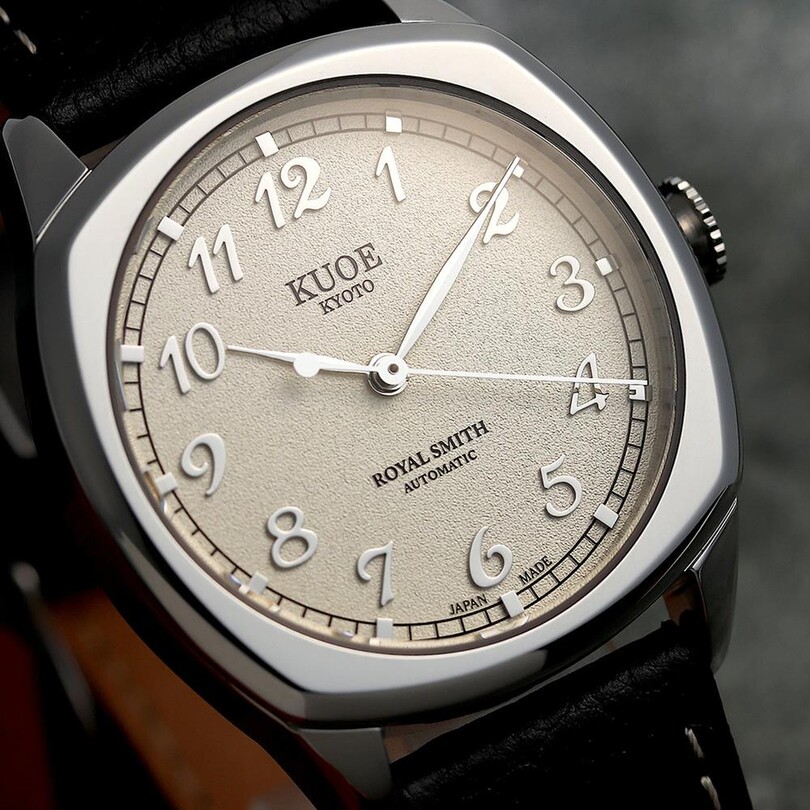 KUOE ROYAL SMITH RS90008-SV-SV Otomatik (Citizen Miyota 9030 Mekanizmalı) Erkek Kol Saati - Thumbnail