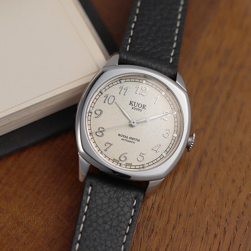 KUOE ROYAL SMITH RS90008-SV-SV Otomatik (Citizen Miyota 9030 Mekanizmalı) Erkek Kol Saati - Thumbnail