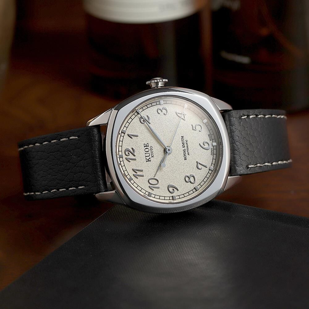 KUOE ROYAL SMITH RS90008-SV-SV Otomatik (Citizen Miyota 9030 Mekanizmalı) Erkek Kol Saati